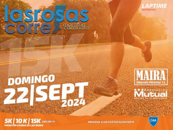 LAS ROSAS CORRE 11ma EDICION 