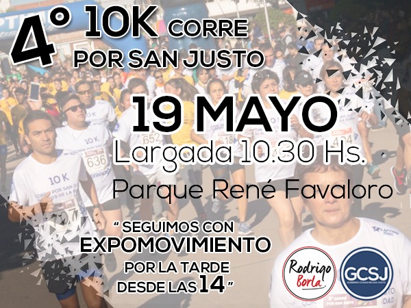 4º 10k CORRE Por SAN JUSTO